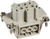Insert, Receptacle, 6Pos, Screw; Product Range Amp Te Connectivity - 72Y2638 - Newark, An Avnet Company