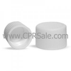 Cap, 20/410, Ribbed Screw Cap, White with F217 Liner -- CPR0820410 - XSWR - Image