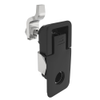 Compression Latch, Lift & Turn, Medium Size, Flush Style, Key Choice, Locking without lock core, Zinc Alloy, Powder Coat, Black - 62-421-151-2 - Southco