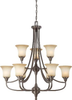 60-4169 Mid. Chandeliers-Glass Up - 645617 - Capital Lighting, Inc.