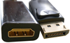 Cable, Dp Plug-Hdmi A Rcpt, Black, 1M; Connector To Connector Multicomp Pro - 69AC3145 - Newark, An Avnet Company