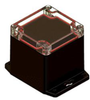 Enclosure, Wall Mount, Pc, Black/clear; Enclosure Type Serpac - 62AJ7908 - Newark, An Avnet Company