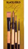 Black Gold Artist Brush - DBG331 - Braun Brush Co.
