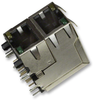 Jack, Rj45, W/led, Shield, 2Port; Modular Connector Type Amphenol Communications Solutions - 28T0123 - Newark, An Avnet Company