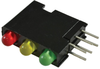 Pcb Indicator, T-1, 3 Led, Red/yel/grn; Led Color Dialight - 30K3475 - Newark, An Avnet Company