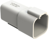 Automotive Housing, Rcpt, 6Pos, 13A, Wht; Product Range Amphenol Sine/tuchel - 36AJ7955 - Newark, An Avnet Company