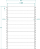 Transcription Label - Pinfeed - 160200 - Western Numerical Control