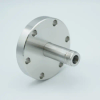 Type-N Coaxial Feedthrough, 1 Pin, Grounded Shield, 2.75″ Conflat Flange - A1706-2-CF - MPF Products, INC.