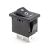 Rocker Switches -- 1400-R1966HBLKBLKBF - Image
