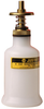 Justrite Clear HDPE 4 oz Safety Can - 5 1/2 in Height - 2 1/4 in Overall Diameter - 697841-00553 - 697841-00553 - R. S. Hughes Company, Inc.