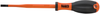 Slotted Screwdriver, 6.5Mm, 260Mm; Tip Size Klein Tools - 84AC3744 - Newark, An Avnet Company