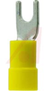TERMINAL; FORK; 12-10 AWG; COOPER; PVC;4mm (8) - 70053877 - Allied Electronics, Inc.
