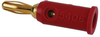 Banana Plug, 15A, Screw, Red; Gender Pomona - 96F7090 - Newark, An Avnet Company