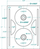 Matte Inkjet/Laser CD Labels w/Hub Cap® - 312636 - Western Numerical Control