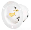 Locking Flanged Male Base Inlet - 70520MB - Hubbell Incorporated