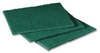 3M Scotch-Brite 96 Non-Woven General Purpose Scouring Pad - 6 in6 in Width x 9 in9 in Length - Green - 08293 - 048011-08293 - R. S. Hughes Company, Inc.