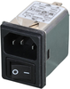 Iec Inlet Filter, 1-Ph, 1A, 250V, Qc Rohs Compliant Pro Elec - 25AJ2528 - Newark, An Avnet Company