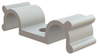 Cable Clamp-Dual, Screw, Nylon/natural; Cable Clamp / Clip Type Essentra Components - 66AJ3505 - Newark, An Avnet Company