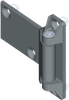 180 deg; Adjustable Screw-On Hinge -- 1054-U31 - Image