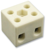 Terminal Block, Pwr Dist., 2Pos, Ceramic; Rated Current Hylec -- 61W9537
