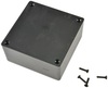 Enclosure, Utility, Plastic, Black; Enclosure Type Bud Industries - 91F3939 - Newark, An Avnet Company