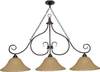 Island/Pool Table-3 Light Bar - 9953 - Light Center (The)