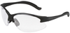 3M Virtua 11680-00000-20 Polycarbonate Standard Safety Glasses Clear Lens - Black Frame - Half Frame - 078371-62142 - 078371-62142 - R. S. Hughes Company, Inc.