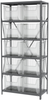 Shelving, Steel Shelving Kit, 18x36x79, 10 Bins - AS187913018SC - Akro-Mils, Inc.
