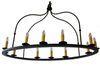 Teresa Oval Chandelier - CH147.24x48 - Steven Handelman Studios