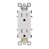 15 Amp Decorative Outlet, Side Wire & Back Wire, Commercial Grade - 2015A - Suzhou Ele Mfg Co., Ltd.