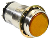 Panel Mount Indicator, Led, 25.4Mm, Orange, 12V; Led Color Dialight - 33M4222 - Newark, An Avnet Company
