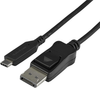 Cable Assy, C Plug-Dp Plug, 1.8M Rohs Compliant Startech - 59AK7222 - Newark, An Avnet Company