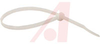 Tie, Cable; Natural; 8-1/2 in. (Approx.); 0.15 in. (Approx.); 2 in. (Max.) - 70163559 - Allied Electronics, Inc.