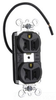 Duplex/Single Receptacle -- PT5262-SCBK - Image