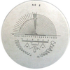RETICLE #2-FOR 10X COMPARATOR - 12256-2 - Flexbar Machine Corporation