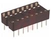 Dip Socket, 16 Position, .300 Centerline, Thru-Hole - 70042852 - Allied Electronics, Inc.