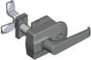 Surface Mounted Insulated Door Latch -- 1000 - Image