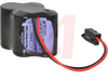 Battery; Lithium; Pack; Wire Lead Conn;6V, 3800mah; 1.8 X 1.38 x 1.33 inches -- 70157507