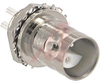 connector,rf coaxial,twin bnc blkhd recept,front mount,1m&1f contact,solder cup - 70142613 - Allied Electronics, Inc.