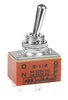 Low Capacity Standard Size Toggle - S114 - NKK Switches