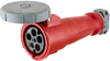 Power Entry Conn, Skt, 4P5W, 100A, Red; Current Rating Hubbell Wiring Devices - 71AC5523 - Newark, An Avnet Company
