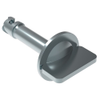 DZUS® Quarter-Turn Stud, Size 9, Wing, Steel, Chrome Plated - D8-319-322-170 - Southco