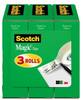 3M Scotch 810H3 Magic Clear Office Tape - 1/2 in Width x 1296 in Length - 52379 - 021200-52379 - R. S. Hughes Company, Inc.