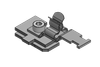 EMC Shield Clamps for C Section Rails C30- with or without Integrated Strain Relief - 36915.100 - icotek Corp