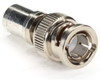 RG-6 Quad Shield Coax Connector, Plenum, BNC -- FCBNC01