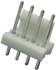 Wire-Board Connector Header 4 Position, 2.54Mm; Connector Systems Amp - Te Connectivity - 90F5641 - Newark, An Avnet Company