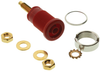 Banana, Socket, 32A, Screw/solder, Red; Gender Hirschmann Test And Measurement - 92K8690 - Newark, An Avnet Company