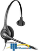 Plantronics SupraPlus Wideband HW251N (Monaural) - 64338-31 - TelephoneStuff.com