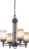 60-4607 Mid. Chandeliers-Glass Up - 654687 - Capital Lighting, Inc.
