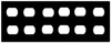 Standard Wall Plate - 98106 - Mulberry Metal Products, Inc.